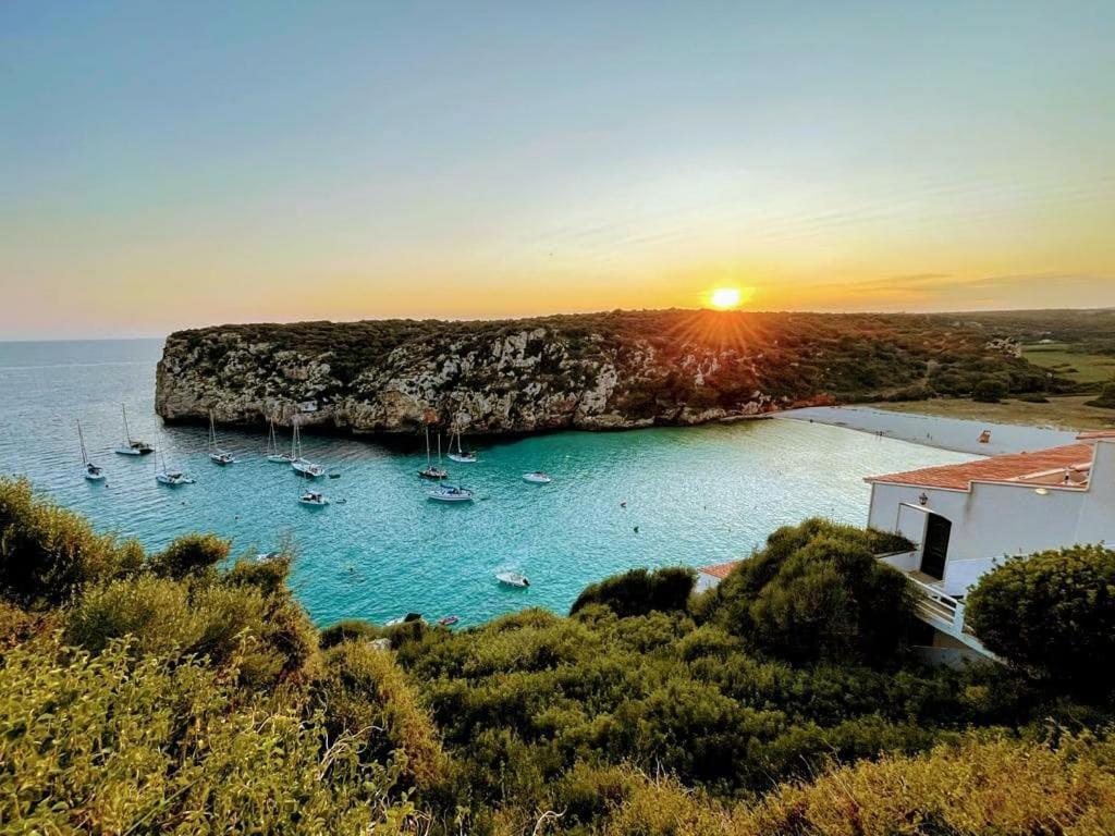 Precioso Apartamento Residencial Con Piscina Cala En Porter  外观 照片